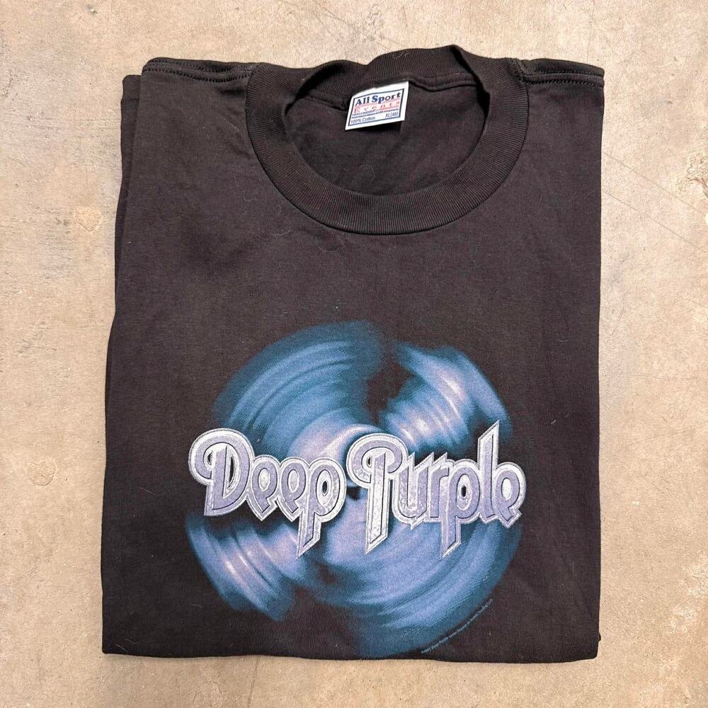 VTG 90s Deep Purple 1996 Purpendicular Tour T-Shirt All Sport XL North America